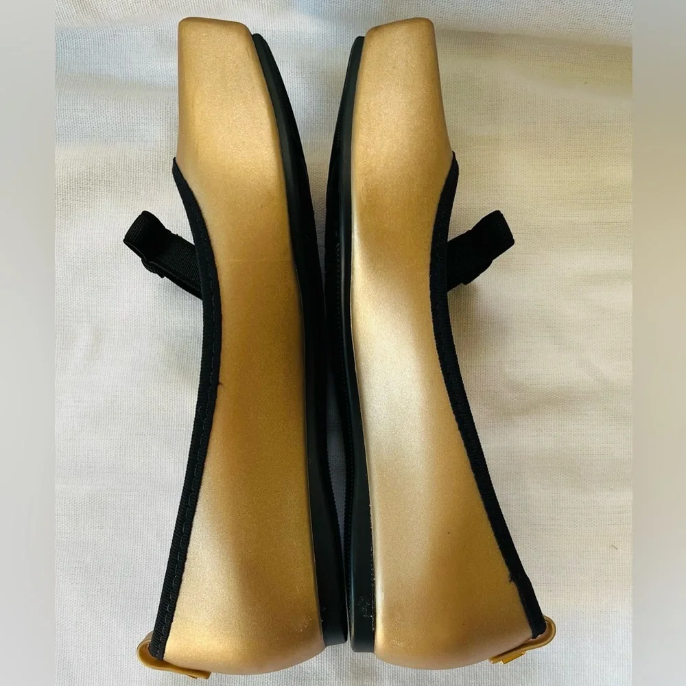 Mel by Melissa Gold Dress Shoes with Bow